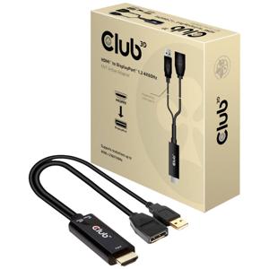 club3D CAC-1331 HDMI / DisplayPort Adapter [1x HDMI - 1x DisplayPort] Zwart