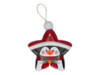 Hanger star penguin led kerstdeco - Timstor