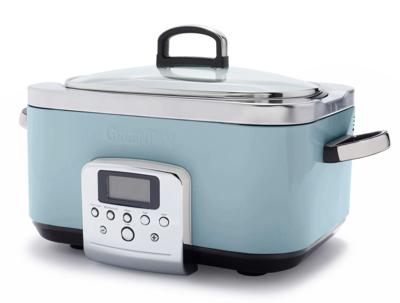 GreenPan Slowcooker - 6.0 liter - Blue Haze - keramische anti-aanbaklaag