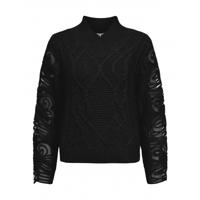 Object - Zwart | Dames | Trui | Zwart | S | regular | Kamst mode Object - Zwart | Dames | Trui | Zwart | S | regular | Kamst mode