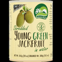 Nature&apos;s Charm Shredded Young Green Jackfruit in Water 565 g bij Jumbo