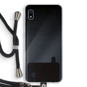 Musketon Halftone: Samsung Galaxy A10 Transparant Hoesje met koord
