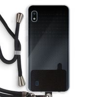 Musketon Halftone: Samsung Galaxy A10 Transparant Hoesje met koord