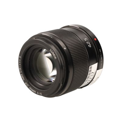 Panasonic MFT 42.5mm F/1.7 ASPH zwart occasion