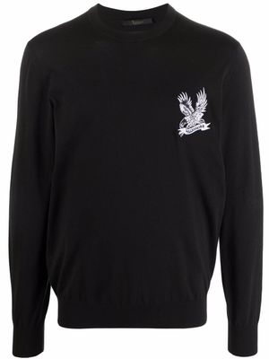 Billionaire pull à motif graphique - Noir