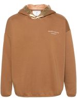 Société Anonyme hoodie à logo brodé - Marron