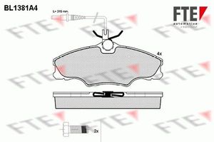 Remblokken set BL1381A4