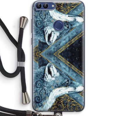 Golden Fox: Huawei P Smart (2018) Transparant Hoesje met koord
