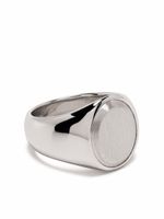 Tom Wood bague Oval en argent sterling