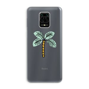Palmboom: Xiaomi Redmi Note 9 Pro Transparant Hoesje