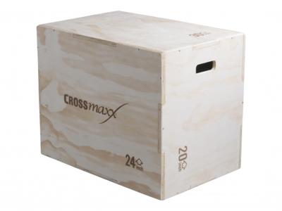 Lifemaxx Crossmaxx wooden plyo box 3-level LMX1296