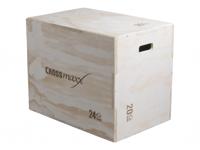 Lifemaxx Crossmaxx wooden plyo box 3-level LMX1296 Lifemaxx Crossmaxx wooden plyo box 3-level LMX1296