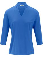 Shirt 100% katoen Van Efixelle blauw - thumbnail