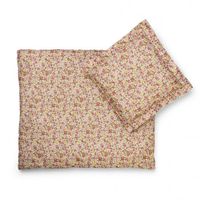 Bedset Pastel Bloemen - 50 cm