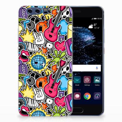 Huawei P10 Plus | Sillicone Back Cover | Punk Rock Huawei P10 Plus | Sillicone Back Cover | Punk Rock