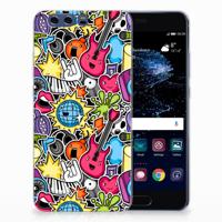 Huawei P10 Plus | Sillicone Back Cover | Punk Rock