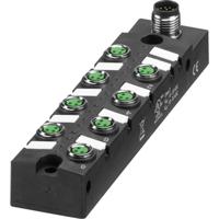 Phoenix Contact SACB- 8/3-L-M12-M8 HD 1197575 Sensor/actuator box M8-verdeler met metalen schroefdraad 1 stuk(s)