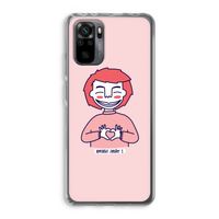 Hartje: Xiaomi Redmi Note 10 Pro Transparant Hoesje