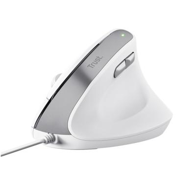 TrustBayo II Ergonomic Mouse Muis Wit