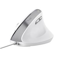 Trust Bayo II Ergonomic Mouse Muis Wit