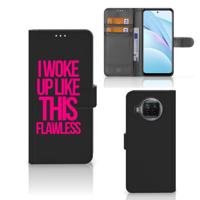 Xiaomi Mi 10T Lite Hoesje met naam Woke Up - Origineel Cadeau Zelf Maken