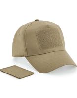 Beechfield CB638 Removable Patch 5 Panel Cap - Desert Sand - One Size - thumbnail