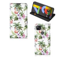Google Pixel 4a | Hoesje maken | Flamingo Palms