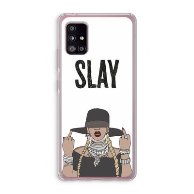 Slay All Day: Samsung Galaxy A51 5G Transparant Hoesje