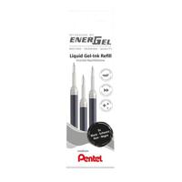 Gelschrijvervulling pentel lr7 energel m 3st zwart | 12 stuks