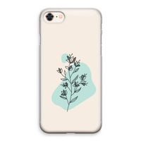 Violets are blue: iPhone 8 Transparant Hoesje Violets are blue: iPhone 8 Transparant Hoesje