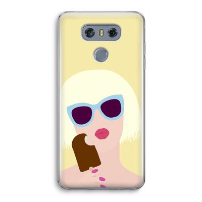 Ice cream: LG G6 Transparant Hoesje