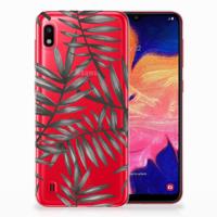 Samsung Galaxy A10 | TPU Case | Leaves Grey