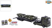 2-Play military transporter + tanks 24cm