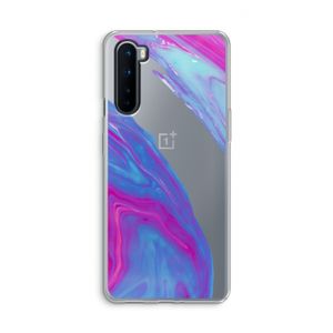 Zweverige regenboog: OnePlus Nord Transparant Hoesje