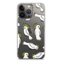 Papegaai: iPhone 13 Pro Transparant Hoesje