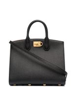 Ferragamo petit sac cabas Studio Box - Noir