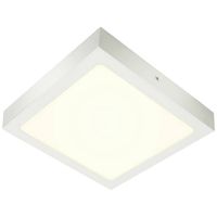 SLV 1004705 SENSER 24 LED-plafondlamp LED vast ingebouwd 15 W Wit