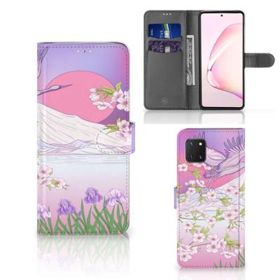 Samsung Note 10 Lite | Telefoonhoesje | Met pasjeshouder | Bird Flying