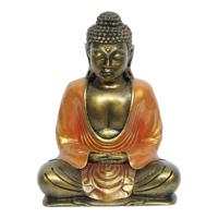 Rode Resin Boeddha Beeld Sarana, 1520 gram - thumbnail