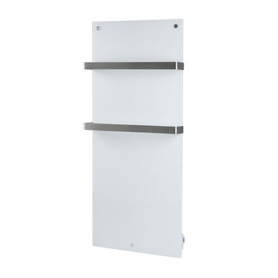 Eurom Sani 600 Comfort Infraroodpaneel badkamer 115x46.5cm Wifi 600watt Glas Wit 350333