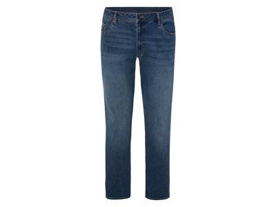 LIVERGY Heren thermo jeans - Straight fit (Blauw, 68 (52/32))