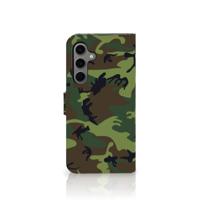 Samsung Galaxy S24 FE | Telefoon Hoesje | Army Dark