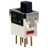 C & K Switches ES21MCBE Schuifschakelaar 20 V 2x aan/aan IP57 1 stuk(s) Tray