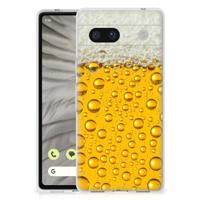 Google Pixel 7A | Siliconen Case | Bier