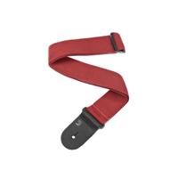 Planet Waves PWS101 band & steun voor muziekinstrumenten Gitaar Zwart, Rood Leer, Polypropyleen (PP)