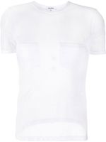 Filippa K t-shirt en coton à poche en résille - Blanc