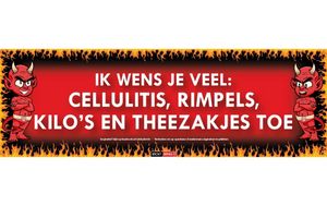 Sticky Devil Ik wens je veel: cellulitis, rimpels, kilo's