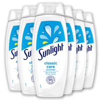 Sunlight Classic Care Douchegel - Zeep pH-Huidneutraal - 6 x 450 ml - Voordeelverpakking - thumbnail