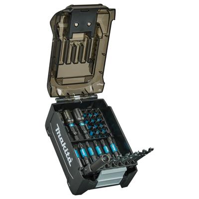 Makita E-22850 Impact Black slagschroefbitset 31-delig in accuvormige houder Makita E-22850 Impact Black slagschroefbitset 31-delig in accuvormige houder