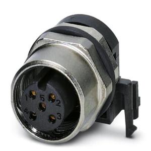 Phoenix Contact 1438024 Sensor/actuator steekconnector M12 Aantal polen: 5 Bus, inbouw 10 stuk(s)